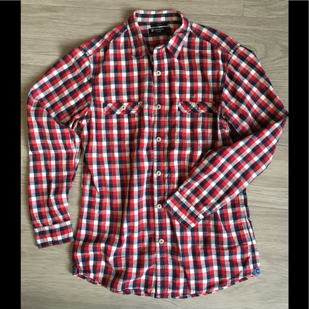 Cremiux Plaid Shirt